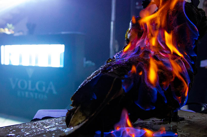 Pernil flameado